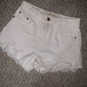 White shorts !!